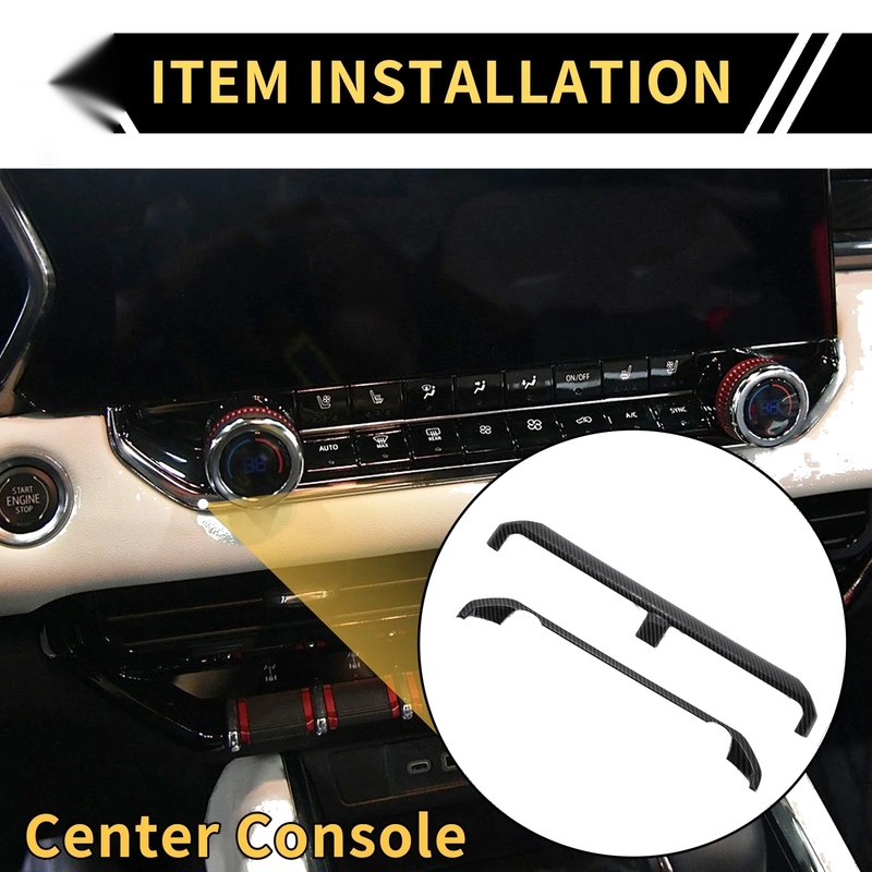 Chevy Colorado Central Control Panel Trim Cover (2023-2024)