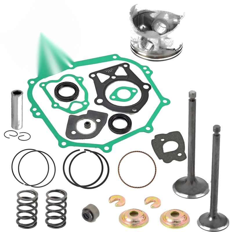 YAMAHA Golf Cart G9 1991-95 Engine Rebuild Kit Piston Gasket Valve .50mm O.S