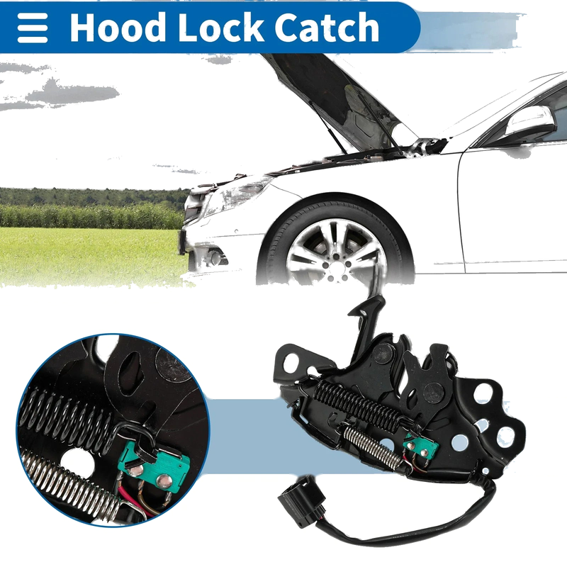 Nissan Altima (2013-2015) 1 Pc Hood Latch Assembly