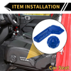 Jeep Gladiator JT (2018-2024) Blue Seat Adjustment Button Cover Trim