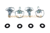 Motorcycle Dzus Bolts /4 x /Dzus Fasteners Quick Release Quarter Turn 17mm