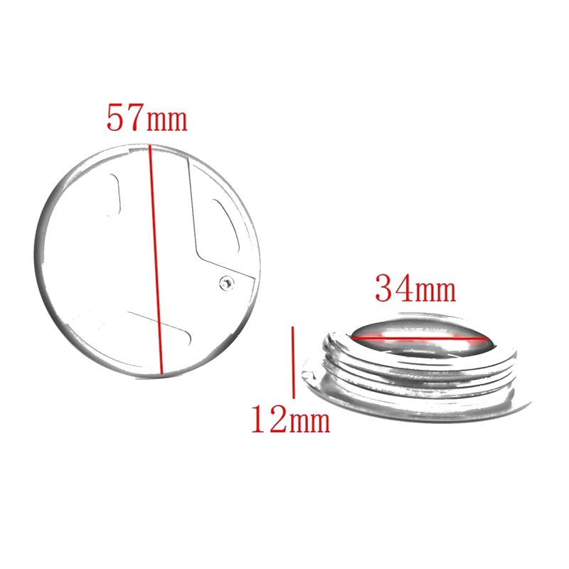 BMW R1200GS LC ADV (2013-2021) R1250GS (2018-2021) Red Frame Hole Cover Cap Plug