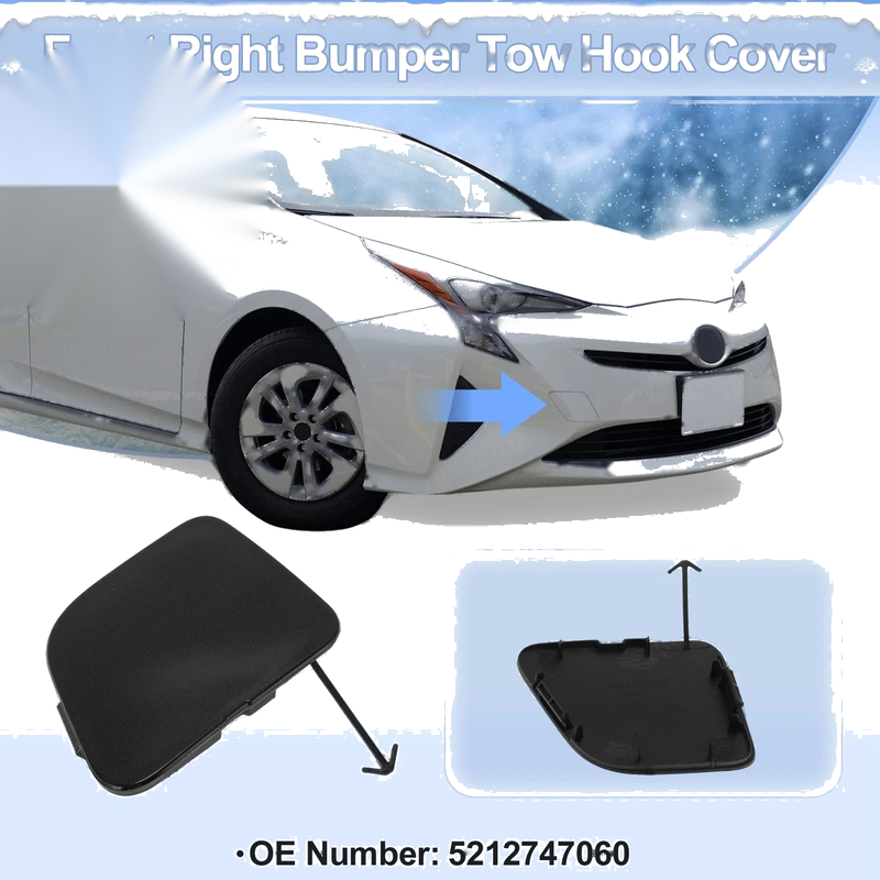 Toyota Prius V Right Front Car Tow Hook Cover Cap (2014–2017)