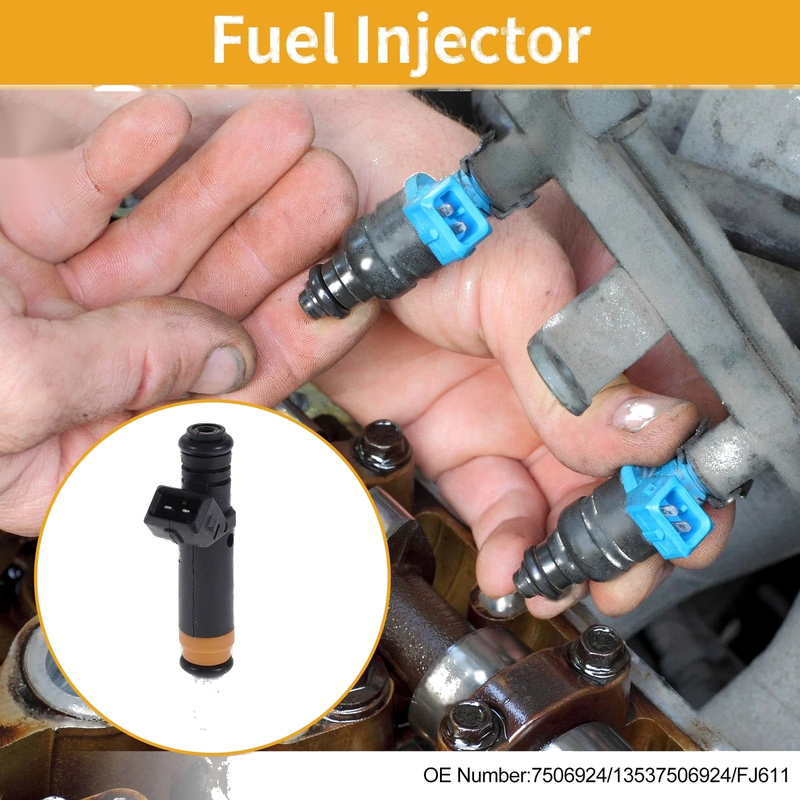BMW 7 Series E65 V8 Fuel Injector (2002-2003)