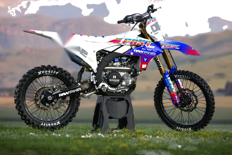Yamaha TTR 125 (2008-2023) Custom Decals Mischief Style Sticker Kit