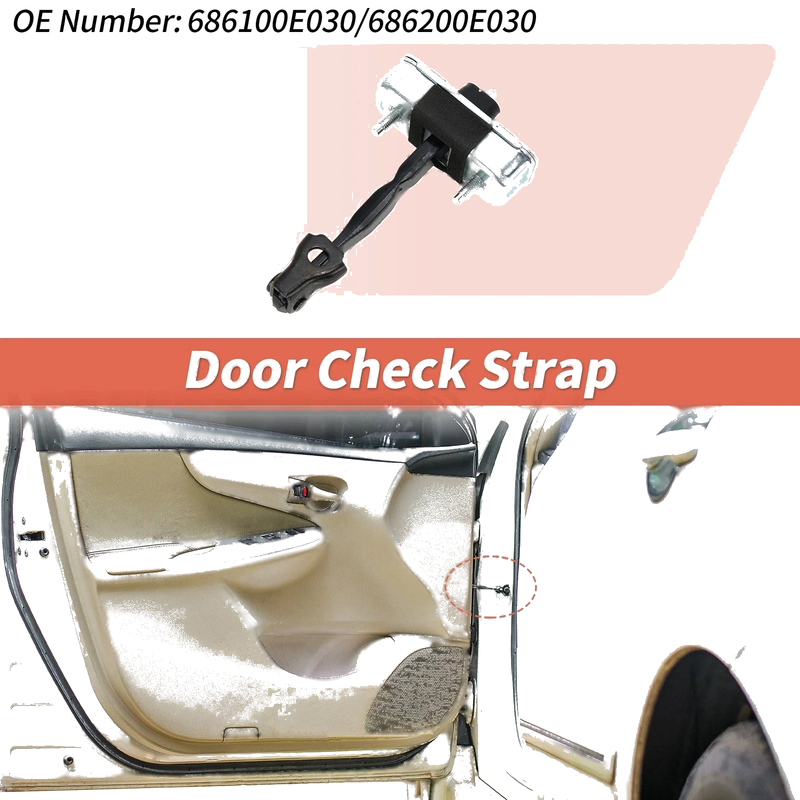 Toyota Highlander Door Check Strap 1 Pc (2009–2015)