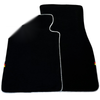 BMW 3 Series E36 Convertible (1993-2000) White Trim Black Floor Mats