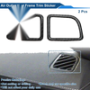 Toyota Supra GR 2 x Air Condition Outlet Vent Trim Cover Frame