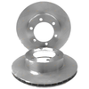 Toyota Landcruiser Prado 2 x Front Disc Brake Rotors (1996–2002)