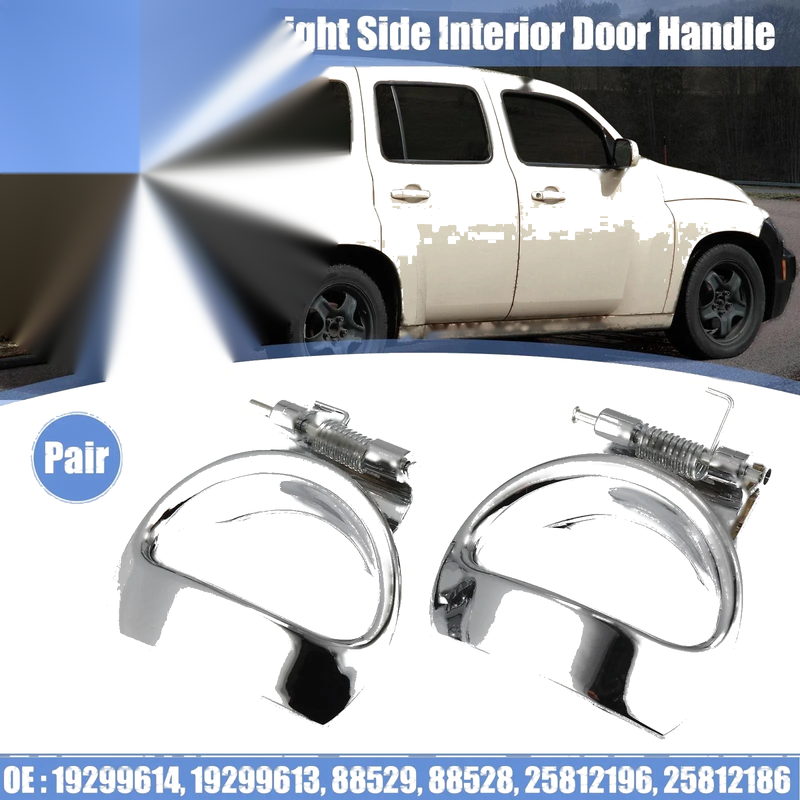 Chevy HHR Pair Front Rear Left Right Interior Door Handle (2006-2011)
