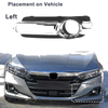 Mitsubishi Montero Front Left Fog Light Grill (2015-2016)
