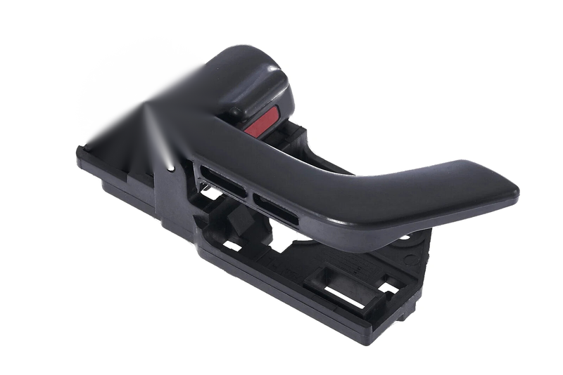 Hyundai Tiburon Front Left Inner Door Handle Textured Black (2003–2008)