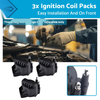 Holden Caprice Commodore Statesman 3 x Ignition Coil Packs (2006-2017)
