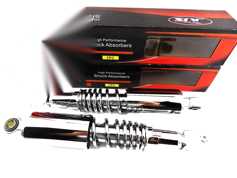 Honda CL175 317mm Chrome Rear Shock Absorbers