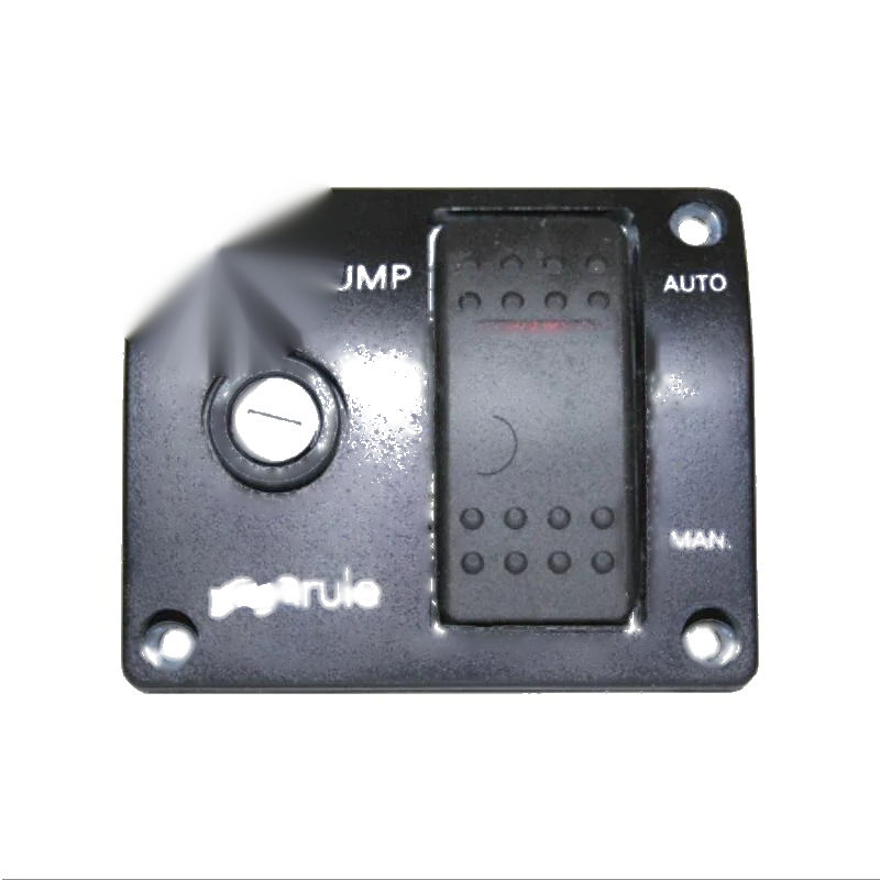 12V Systems, Manual / Auto Bilge Pump 3-Way Rocker Switch Panel