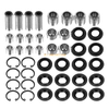 Kawasaki KFX700 KFX450R Front A Arm Bearing Bushing Seals Kit