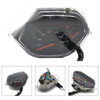 TBT110 Fast Installation Process Motorcycle Instrumentation Curved Odometer