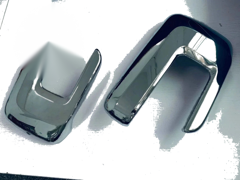Ford F150 (2021-2023) 2 x pcs Chrome Rearview Mirror Lid Side Cover Trim