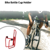 Motorcycle 2 x Water Bottle Cup Drink Holders Red Aluminum Alloy Universal