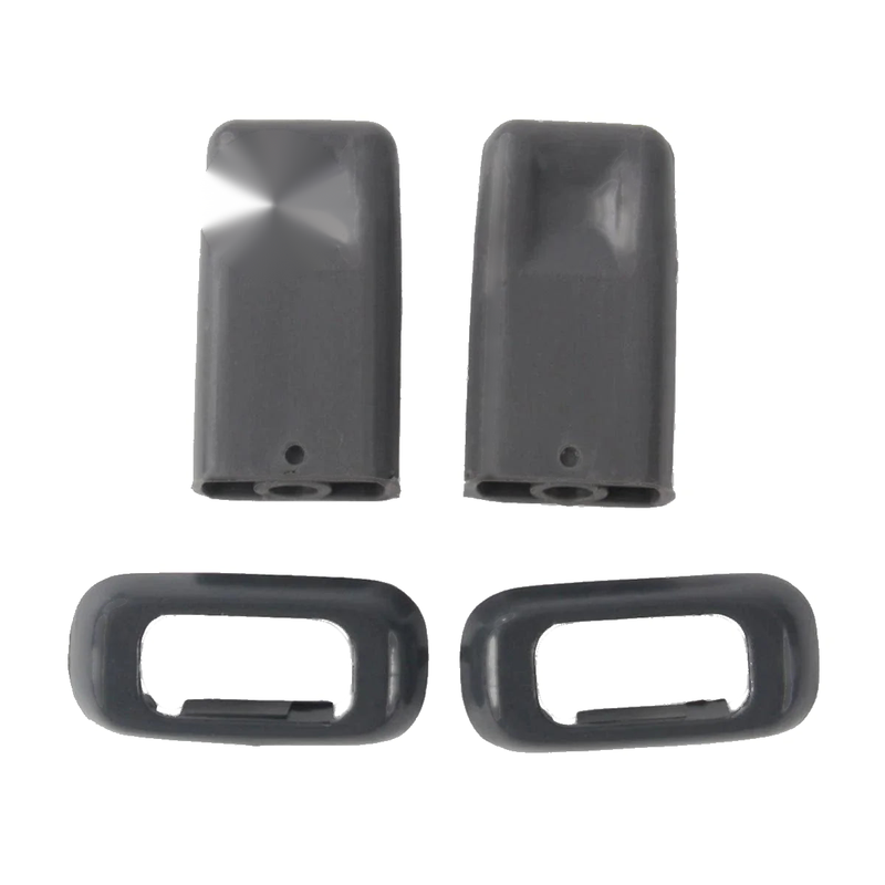 PAIR DOOR LOCK KNOB AND SURROUND Fits Toyota Hilux RN85 RN90 LN85 UTE 1989-97