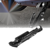 Motorcycle Kickstand Side Support Stand Holder Set CNC Aluminum Alloy Black