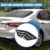Toyota Camry Carbon Fiber Rear Side Window Louvers