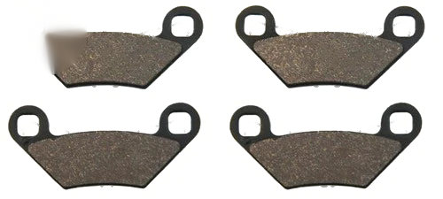 Polaris Sportsman 550 Brake Pads 2 x Front/Rear Semi-Metallic (2009–2014)