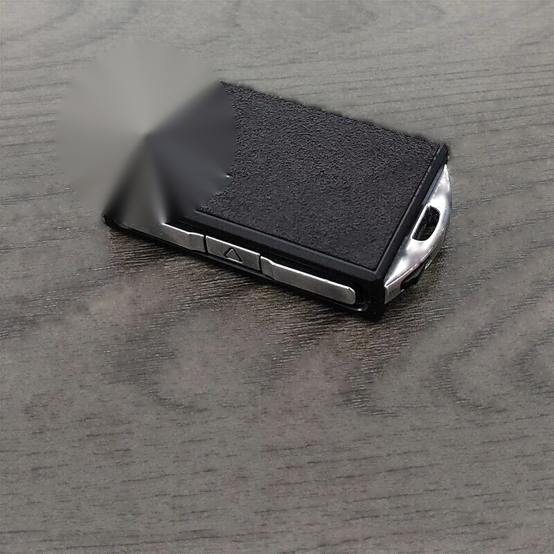 Polestar 1 / 2 Suede Alloy Car Key Fob Case Cover Remote Keychain
