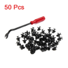 Toyota 50Pcs / Car Retainer Clips / Rivets with 1 Plastic Fastener Remover