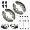 Honda TRX300 FourTrax 2x4 Front Brake Wheel Cylinders W/Shoes (1988–1992)