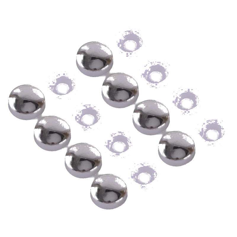 Auto Security - Fastener Kit Rustproof License Plate Screws & Caps