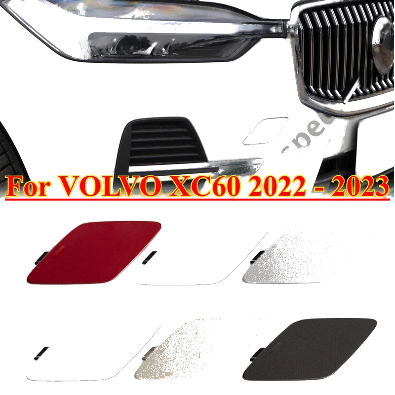 Volvo XC60 Front Bumper Tow Hook Hole Eye Cover Cap (2022–2023)