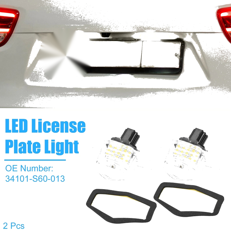Honda CR-V 2 x LED License Plate Lights (2007-2012)