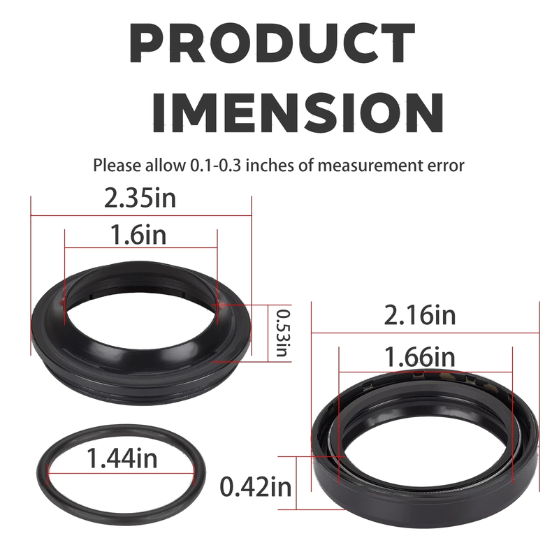 Suzuki GSX1300R Hayabusa / GSXR1000 Front Fork Oil Seals (2008-2008)