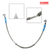 Motorcycle 65cm Braided Steel Brake Clutch Oil Hose Line
