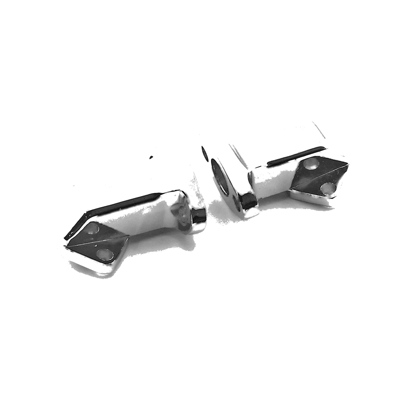 Chevy SBC 350 () Electric Water Pump Legs Chrome