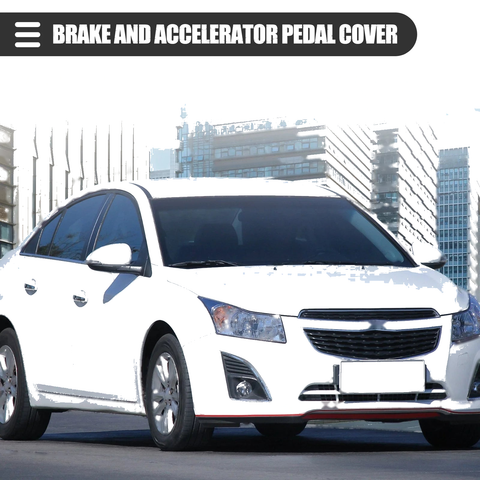 Chevrolet Cruze Set Brake and Accelerator Pedal Covers (2009-2020)