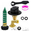 Garden Efficiency Brass Water Inlet Connection with Check Valve