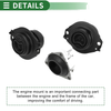 Dodge Durango 3.6L 1 x Engine Trans Mount Set (2011-2019)