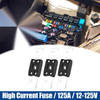 Car / Boat / Motorcycle Audio CD Fuse Holder 3 x 125A 12V High Current Fuse