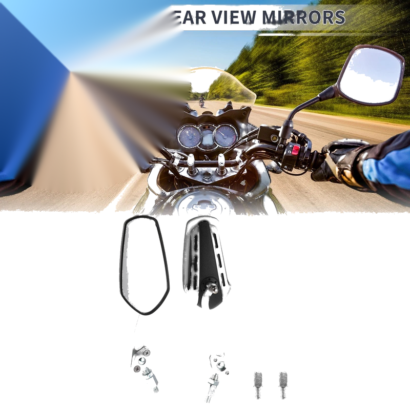 Motorcycle Rear View Mirrors / M8/M10