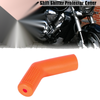 Motorcycle Orange Gear Shift Shifter Protector Cover Cylindrical Anti Slip