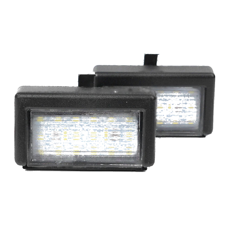 Benz ML W164 2 x White Error Free LED License Plate Lights (2006-2011)