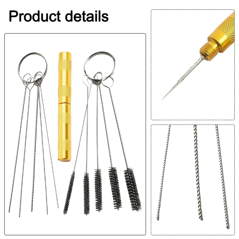 Car Windscreen Jet Nozzle Washer Cleaner Brush Tool Set