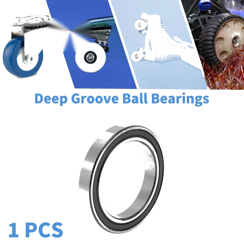 Deep Groove Ball Bearings / 75x105x16mm / Black Scooter Skateboard Wheel