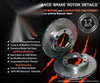 Ford Falcon AU Fairmont Front Disc Brake Rotors Drilled Slotted (1998-2000)
