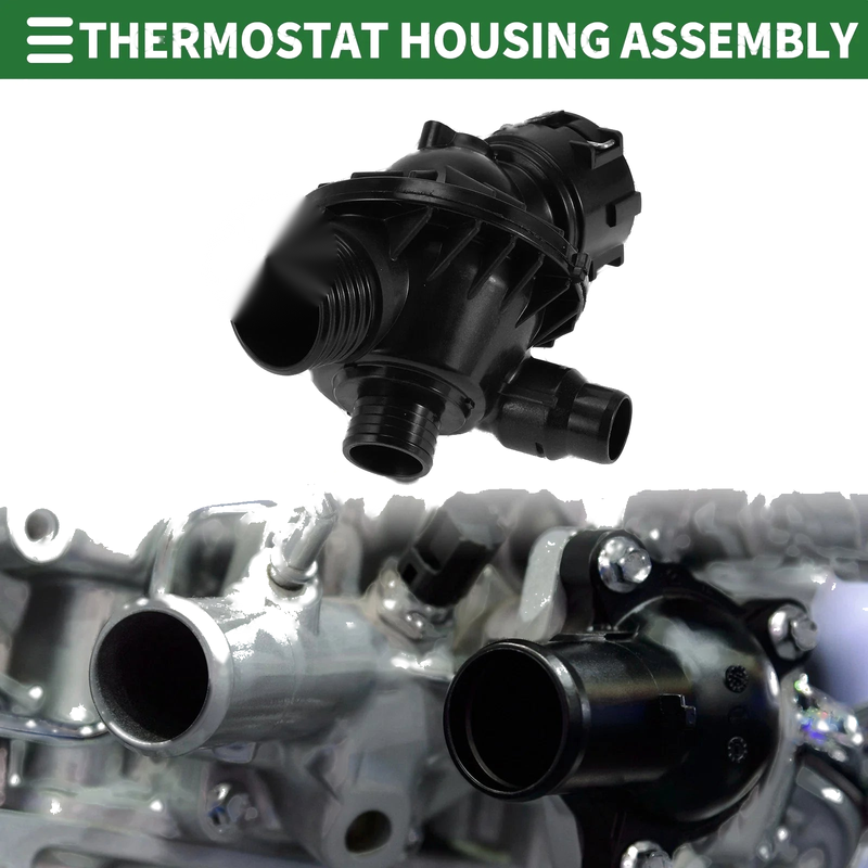 BMW 335i GT xDrive 435i Engine Coolant Thermostat Housing Assembly