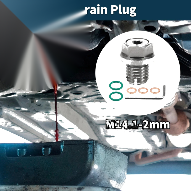 Car Motorcycle Oil Drain Plug M14.1-2mm
