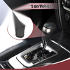 Hyundai Tucson 2015-2018 Black Grey Faux Leather Gear Shift Knob Cover