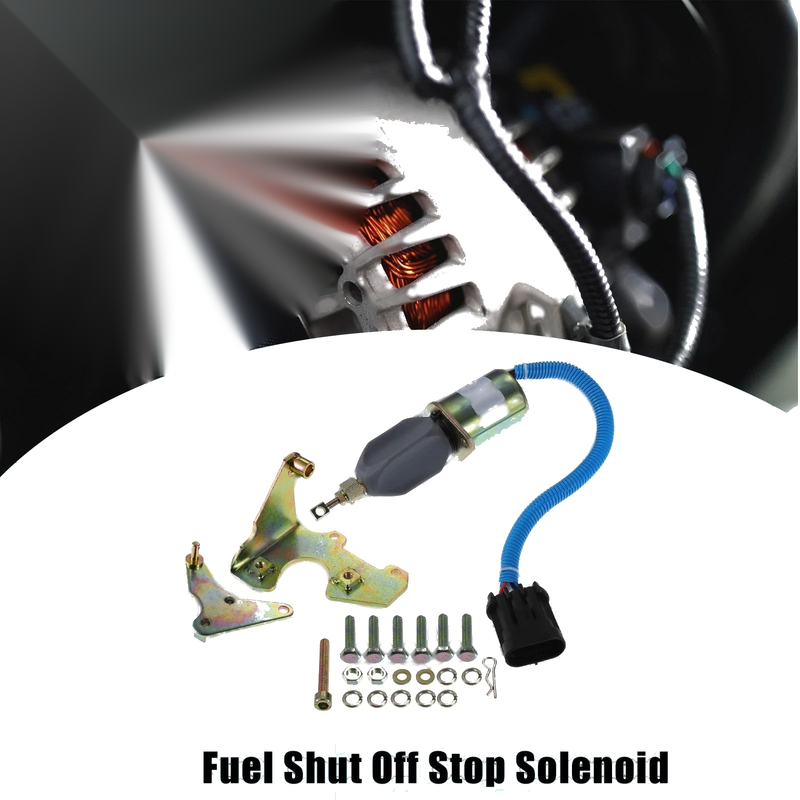 Dodge Ram 2500 1 Set Fuel Shut Off Stop Solenoid Valve